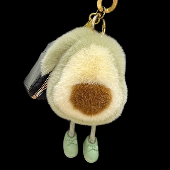 Lolli Dolls and Gifts Accessories - 6 inch Noodle Legs Avocado Keychain/Bag Charm